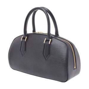 Louis Vuitton Epi Black Handbag Jasmine Leather